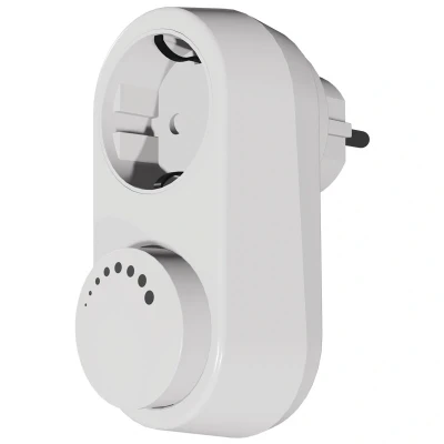 Afbeelding van EcoDim Zigbee stekkerdimmer voor LED Stopcontact dimmer, 0 100W Niet geschikt Belgische stopcontacten Wit