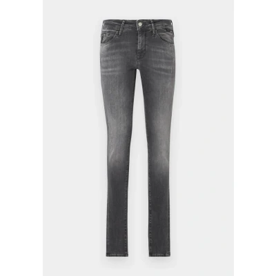 Afbeelding van Mavi Adriana Jeans Skinny Fit, Dames, Maat: 25x28, Dark gret distressed glam