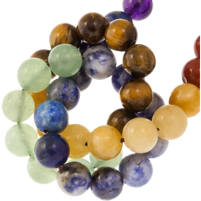 Afbeelding van Kralenmix Natuursteen (4 mm) Mixed Stones (90 Stuks)