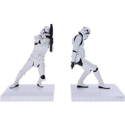 Image de Figurine Figure d&#039;art Star Wars Stormtrooper Serre Livres 18,5 cm Blanc et Noir