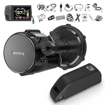 Afbeelding van Bafang BBS02B 48 V 750 W middenmotorset met 52 20 Ah diagonale buisbatterij, EKD01 display en 44T plaat voor BB68 73 mm e bike