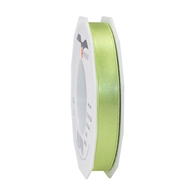 Afbeelding van PRÄSENT C.E. Pattberg Dekoband van satijn, 25 m, 15 mm x pistache groen