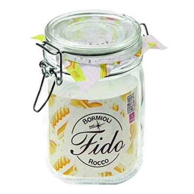 Afbeelding van Bormioli Rocco Weckpotten Fido 11 x cm / 1 liter 4 stuks