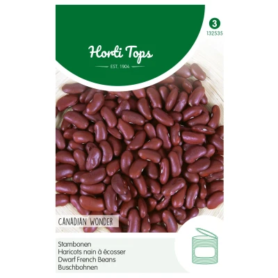 Afbeelding van Hortitops Stambonen Canadian Wonder (Kidney) Groentezaden 15 g