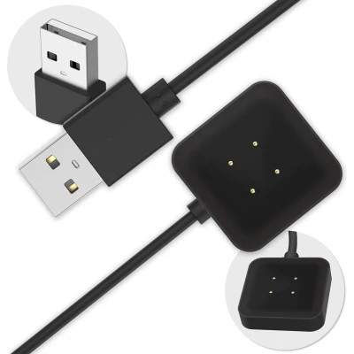 Afbeelding van iMoshion USB A oplaadkabel voor de Fitbit Versa 4 / 3 Sense 2 0,5 meter