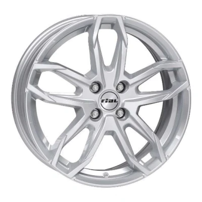 Afbeelding van RIAL 4 gat 16duim 100mm lichtmetalen Velg Lucca polar zilver LUC65640A21 0