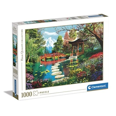 Image de Puzzle 1000 pièces Clementoni High Quality Fuji garden
