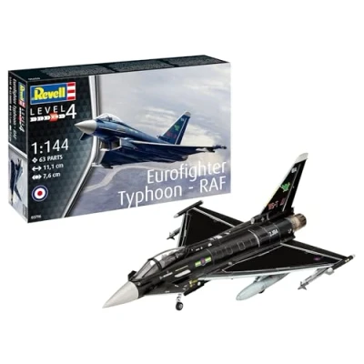 Afbeelding van 1:144 Revell 03796 Eurofighter Typhoon RAF Straaljager Plastic Modelbouwpakket