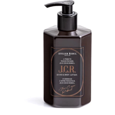 Afbeelding van J.C.R. Hand &amp; Body Lotion Atelier Rebul (250ml) Natuurlijk Kruidige Geur Voor Alle Huidtypes