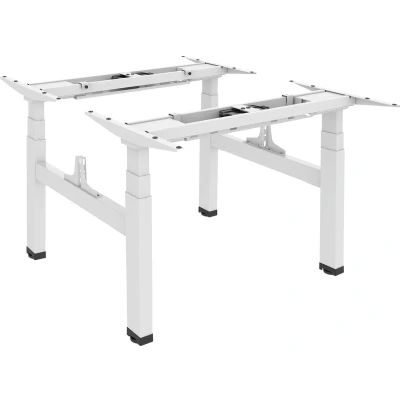 Afbeelding van Ergo Office Elektrisch bureau dubbel hoogteverstelbaar max hoogte 128cm, 125kg x2 Zonder tafelblad
