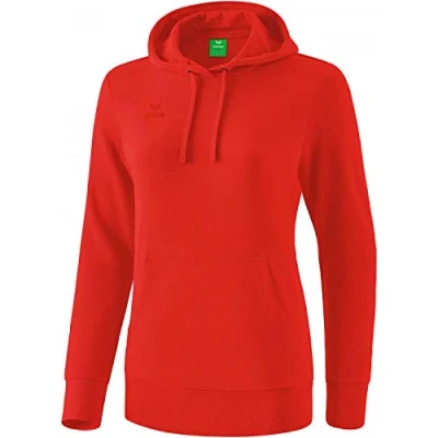 Afbeelding van Sweatshirt met capuchon dames rood / 34