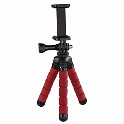 Afbeelding van Hama Ministatief Flex Voor Smartphone En Gopro 14 Cm Rood