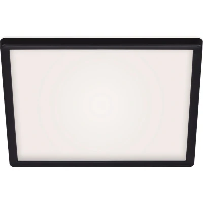 Afbeelding van Briloner SLIM LED Paneel Plafondlamp 4000K 18W Wit Zwart