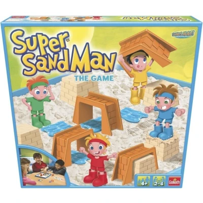 Afbeelding van Goliath 83250 super sandman the game gezelschapsspel voor 2 tot 4 spelers vanaf jaar