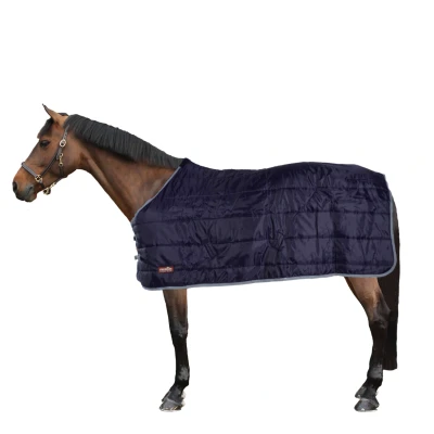Afbeelding van Premiere Staldeken &quot;All Year&quot; 200 g Donkerblauw Bovenlengte: 135 cm &amp; Onderlengte: 185