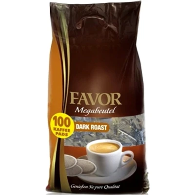 Afbeelding van Favor Dark Roast Pads 8x100x