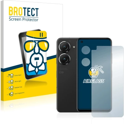 Afbeelding van BROTECT Screenprotector voor ASUS ZenFone 9 (Voor+Camera) Folie Beschermfolie Beschermglas transparant