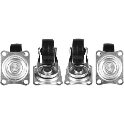Afbeelding van Benson Zwenkwiel Ø 32 mm Maximale Belasting 20 kilo Zwart 4 stuks