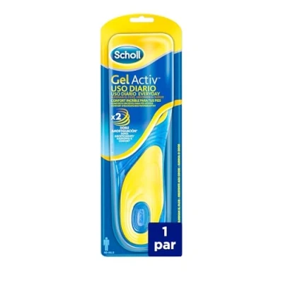 Afbeelding van Scholl GelActiv Inlegzolen voor Alledaags Gebruik Heren