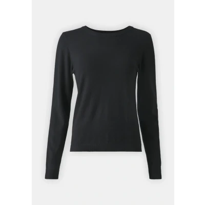 Afbeelding van Object Thess L S O NECK N Trui, Dames, Maat: Small, Black