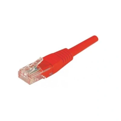 Image de Cordon RJ45 Budget catégorie 6 U/UTP rouge 10 m