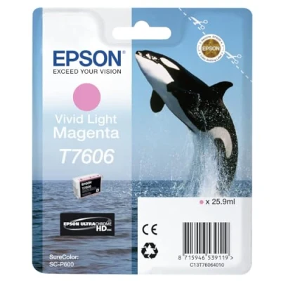 Afbeelding van Originele inkt cartridge Epson C13T76064N10 Magenta Lichtmagenta