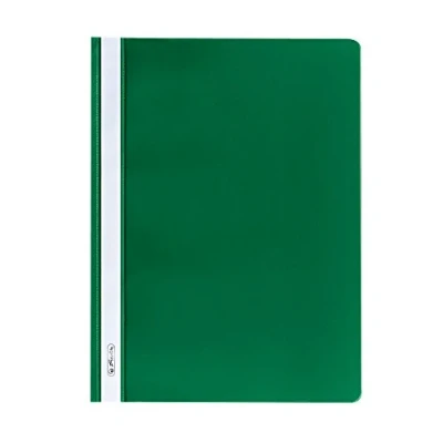 Afbeelding van Herlitz 10386951 ordner A4, PP, transparante voorkant, 10 stuks, paars, groen