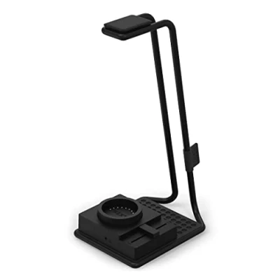 Image de NZXT Relay SwitchMix PC Gaming Headset Stand &amp; Audio Mixer AP USMSM B1 Seamless Switching Between Speaker Studio Grade 24 bit / 96 kHz DAC DTS 7.1 Black