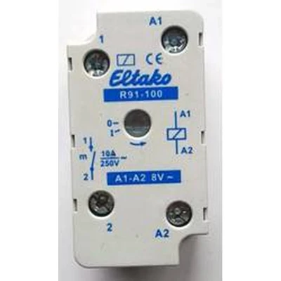 Afbeelding van Eltako R91 100 8VAC Schakelrelais Nominale spanning: 8 V Schakelstroom (max.): A 1x NO 1 stuk(s)
