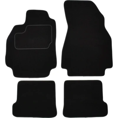 Afbeelding van MAMMOOTH A041 RNT355 PRM 01 Vloermatset Textiel voor en achter 4 Zwart RENAULT: MEGANE 2 Coupe Cabriolet