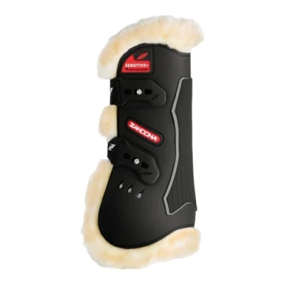 Image de Zandona Protèges Tendons Carbon Air Sensitive Plus Noir M
