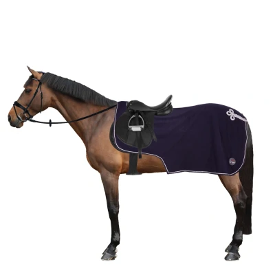 Afbeelding van HKM Uitrijdeken Donkerblauw 155/205