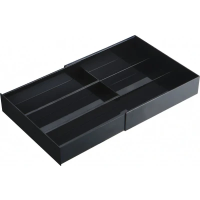 Afbeelding van Yamazaki Extendable Drawer Organizer with Slide Tower Black