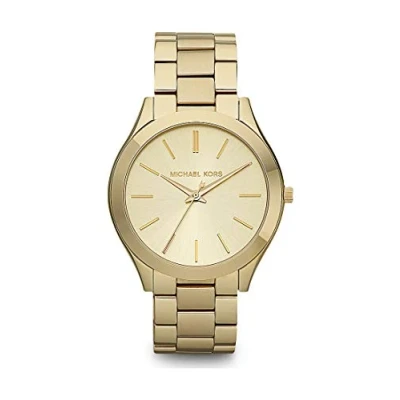 Afbeelding van Michael Kors Runway Dameshorloge, kwartsuurwerk met bandje van roestvrij staal, keramiek of leer