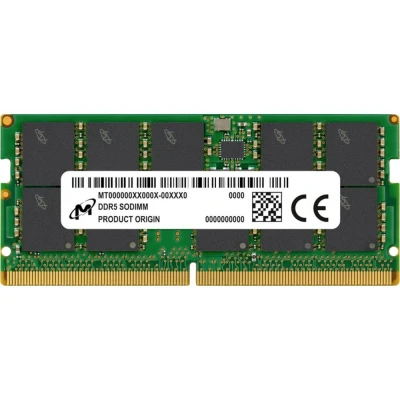 Afbeelding van Micron DDR5 module 16 GB SO DIMM 262 PIN 5600 MHz / PC5 44800 CL46 ECC