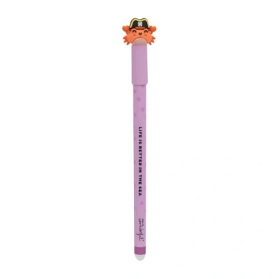 Afbeelding van Mr. Wonderful Stylo effaçable Bo pirate Life is better in the sea avec un crâne amusant