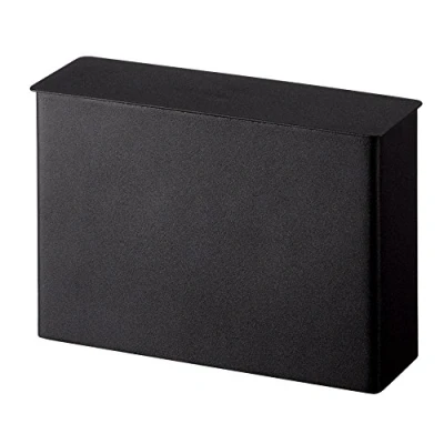 Afbeelding van Yamazaki 3817 P Koffiefilter opbergdoos, staal, zwart
