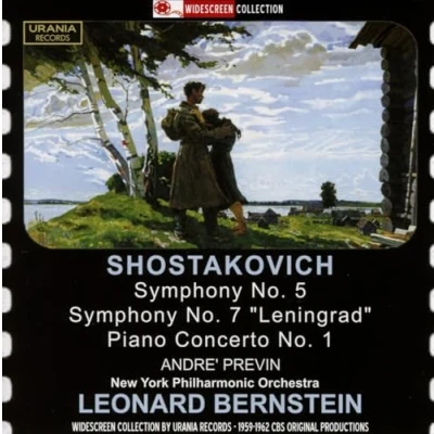 Afbeelding van New York Philharmonic Orchestra &amp; Leonard Bernstein Shostakovich: Symphony No. 5 7, Piano Concerto 1 (2 CD)