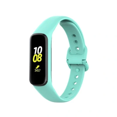 Afbeelding van Siliconen bandje Turquoise Samsung Galaxy Watch Fit 2