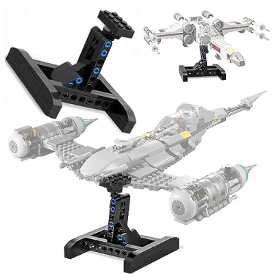 Afbeelding van Houder voor Lego Mando N 1 Fighter 75325 75316/ X Wing Starfighter 75301 75297/OBI Wan Kenobi&#039;s Jedi 75333