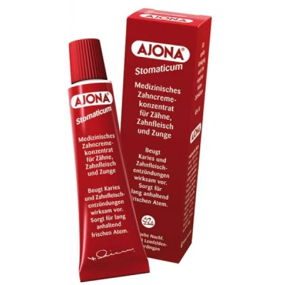 Afbeelding van Ajona Stomaticum Med Tandpasta 25ML