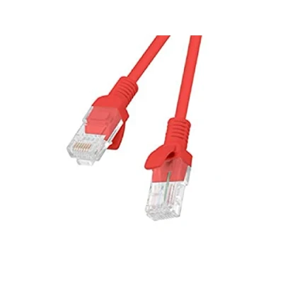 Afbeelding van Lanberg 1 m rode Cat.6 UTP Ethernet netwerkkabel PCU6 10CC 0100 R