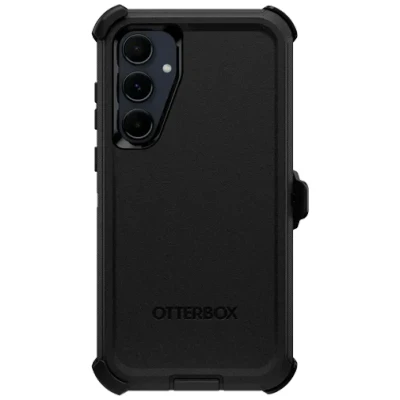 Afbeelding van Otterbox Defender Kunststof Back Cover Zwart Samsung Galaxy A55 5G