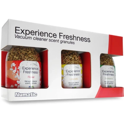 Afbeelding van Numatic Experience freshness vaccum cleaner geurkorrels 3 geuren NVA3FLGEUR