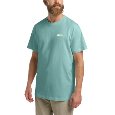 Afbeelding van Jack Wolfskin Essential T M Tshirt basic, Heren, Maat: XL, Soft jade