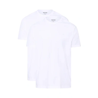 Afbeelding van Daniel Hechter 2 PACK Tshirt basic, Heren, Maat: Large, Weiß
