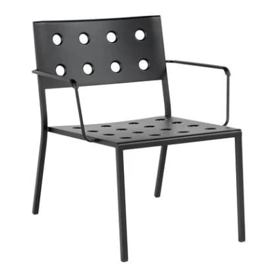 Afbeelding van HAY Balcony Lounge Armstoel Anthracite