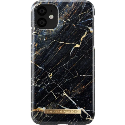 Afbeelding van iDeal of Sweden iPhone 11 Backcover hoesje Port Laurent Marble
