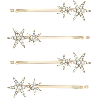 Afbeelding van Mimi &amp; lula schuifspeldjes twinkly star 4st