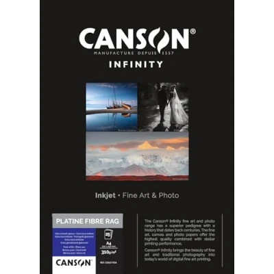 Afbeelding van Canson Platine Fibre Rag A4/25 Vel